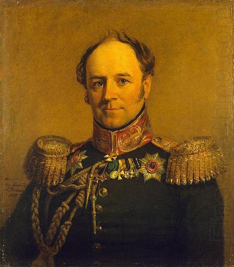George Dawe Portrait of Alexander von Benckendorff china oil painting image